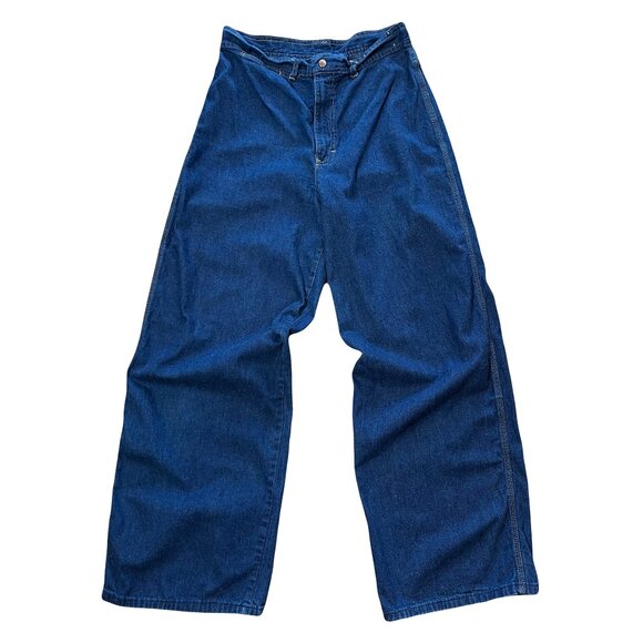 Vintage Simpson Dark Wash Baggy Denim 31 - Picture 1 of 5
